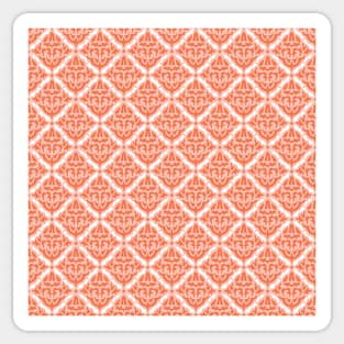 Autumn Damask Sticker